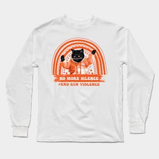 No More Silence End Gun Violence T-Shirt Long Sleeve T-Shirt